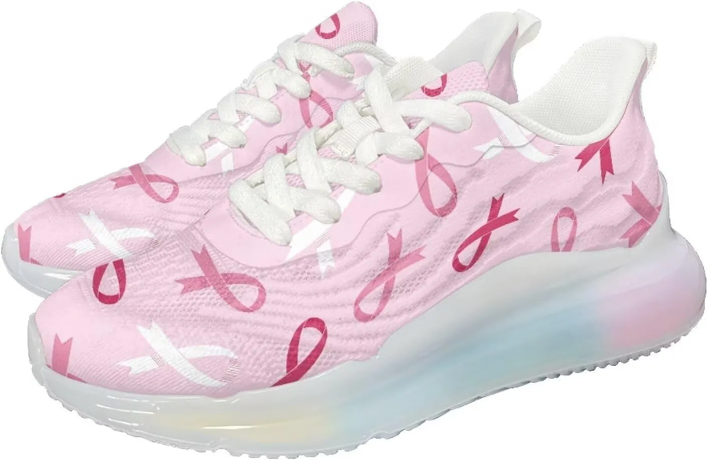 Women's Shoes Breathable Cozy Lightweight Footwear Running Sneaker Anti-Skid Air Cushion Walking Shoes Women US 6-11