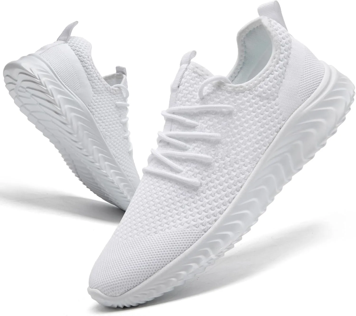 Women's Tennis Running Shoes Lightweight Slip On Walking Shoes Breathable Athletic Sport Gym Workout Jogging Fitness Sneaker