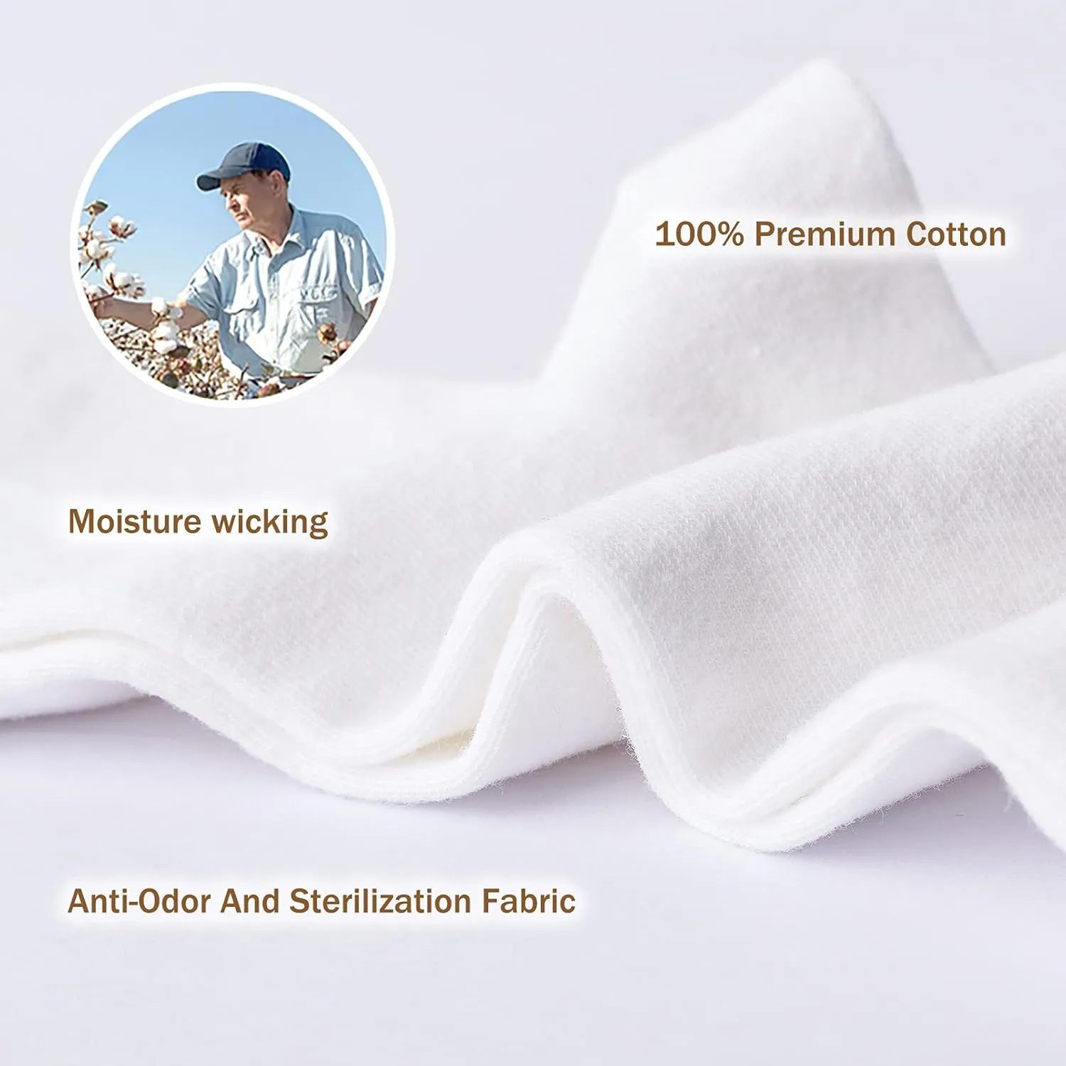 Women's Thin & Warm Cotton Ankle Socks - Quarter Cut, 5/10/25 Pairs