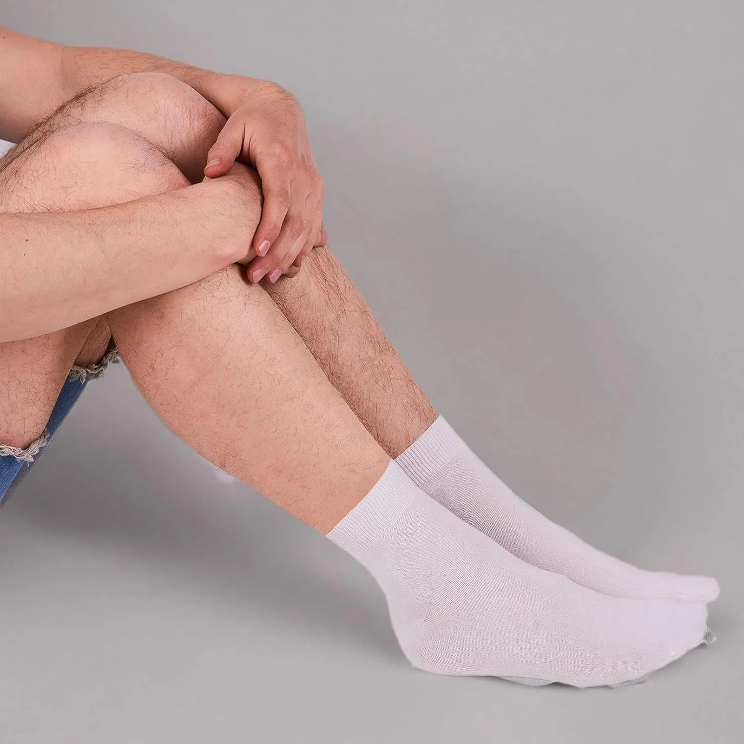 Women's Thin & Warm Cotton Ankle Socks - Quarter Cut, 5/10/25 Pairs