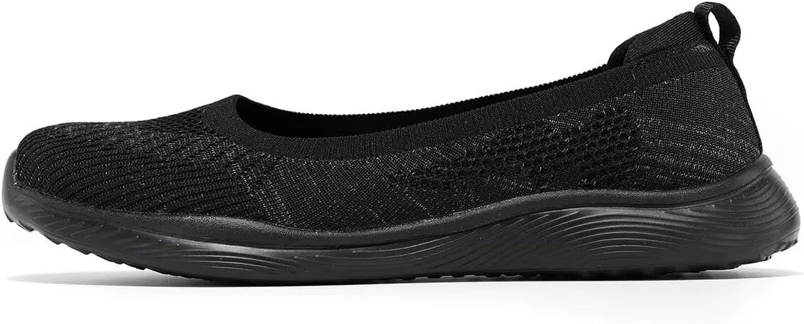 Womens Walking Shoes Loafer Sneakers Mesh Casual Ballet Flat Nurse Casual Dress Clothes Work Shoes