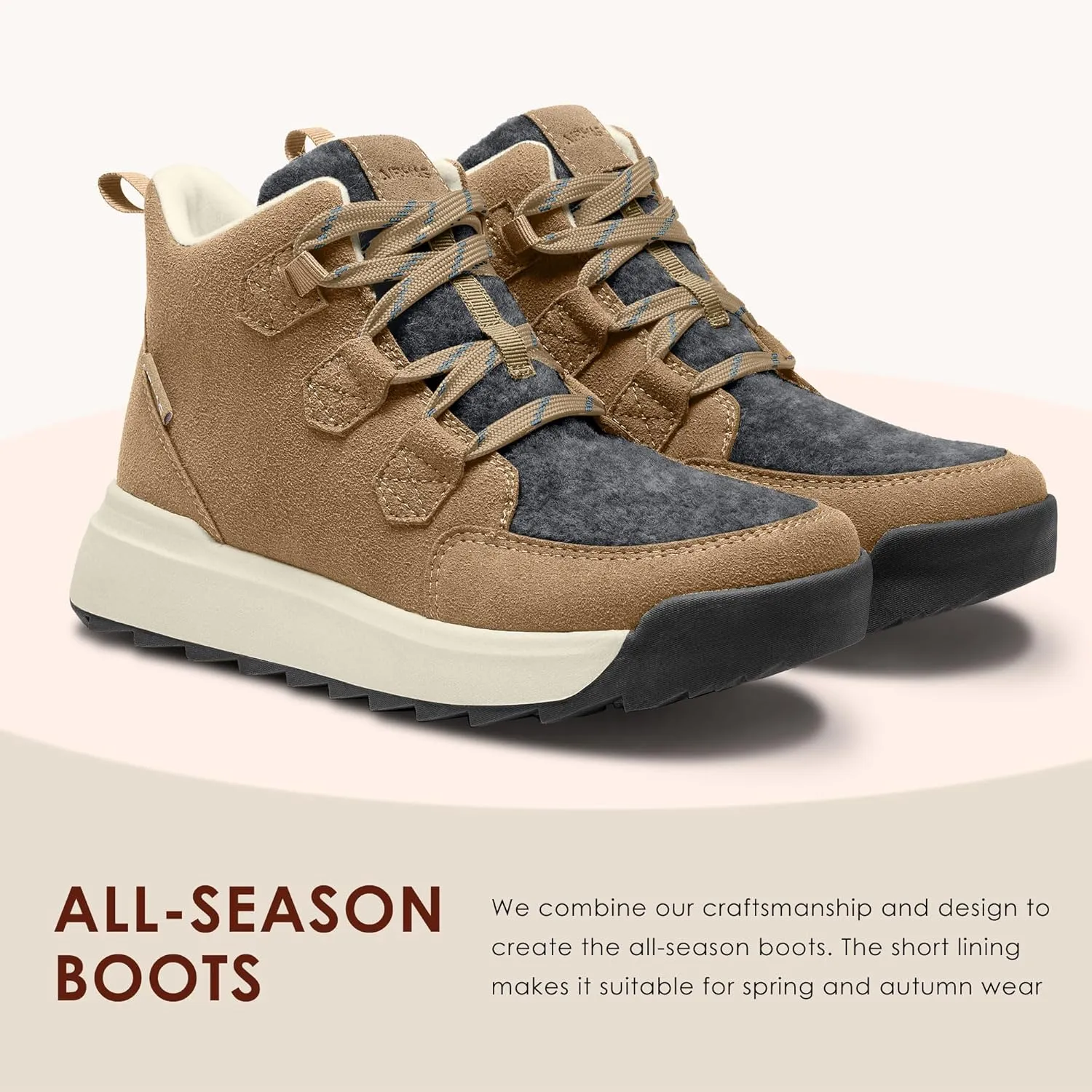 Women's Winter Warm Snow Boots for Women Comfortable Water-Resistant Womens Ankle Boots Fashion Booties