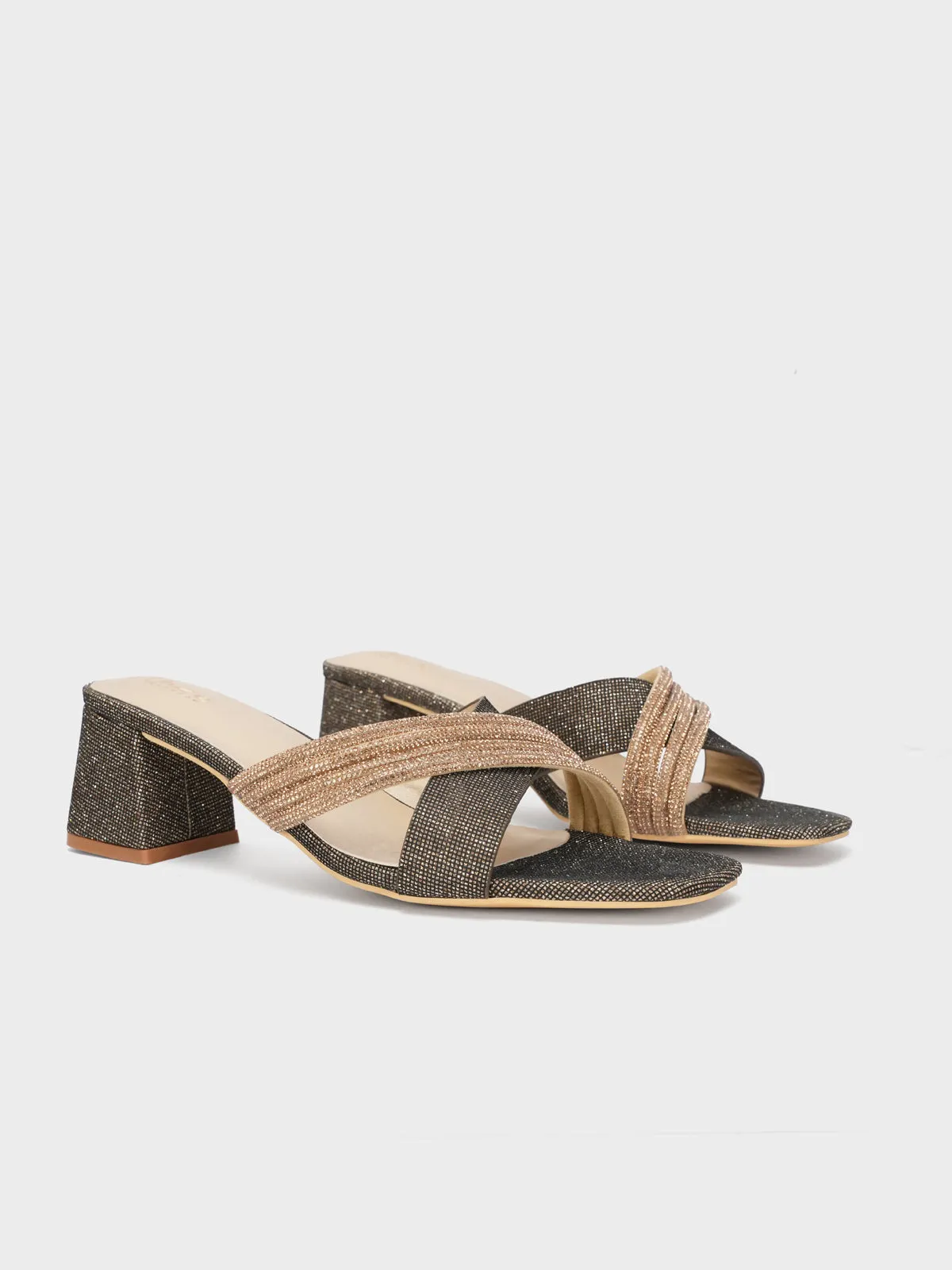 Women's"RAMILIAN" Embellished Open Toe Sandals