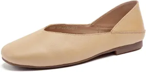 WONDERWAY Womens Foldable Ballet Flats, Comfortable Flat Breathable Ballet Shoes