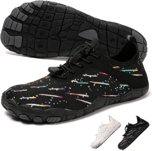 XNIRON Hike Barefoot Shoes for Womens Men,Quick Dry Water Shoes,Beach Pool Aqua Swim Surf Hiking Walking Shoes,Non-Slip Athletic Footwear Wide Toe Water Shoes