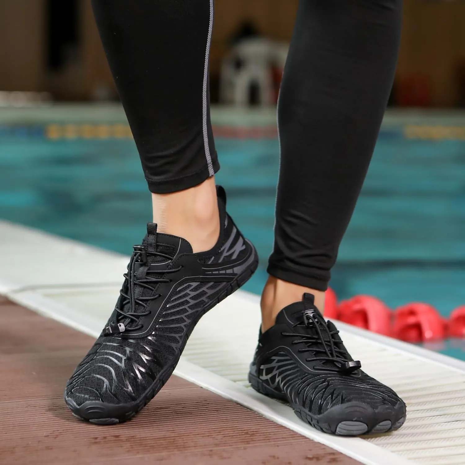 XNIRON Hike Barefoot Shoes for Womens Men,Quick Dry Water Shoes,Beach Pool Aqua Swim Surf Hiking Walking Shoes,Non-Slip Athletic Footwear Wide Toe Water Shoes