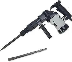 XtremepowerUS 3000BPM Demolition Chipping Jack Hammer w/Chisel Bit & Case Electric 1000W Demolition Construction Concrete Breaker Punch Drill Chipping Hammer