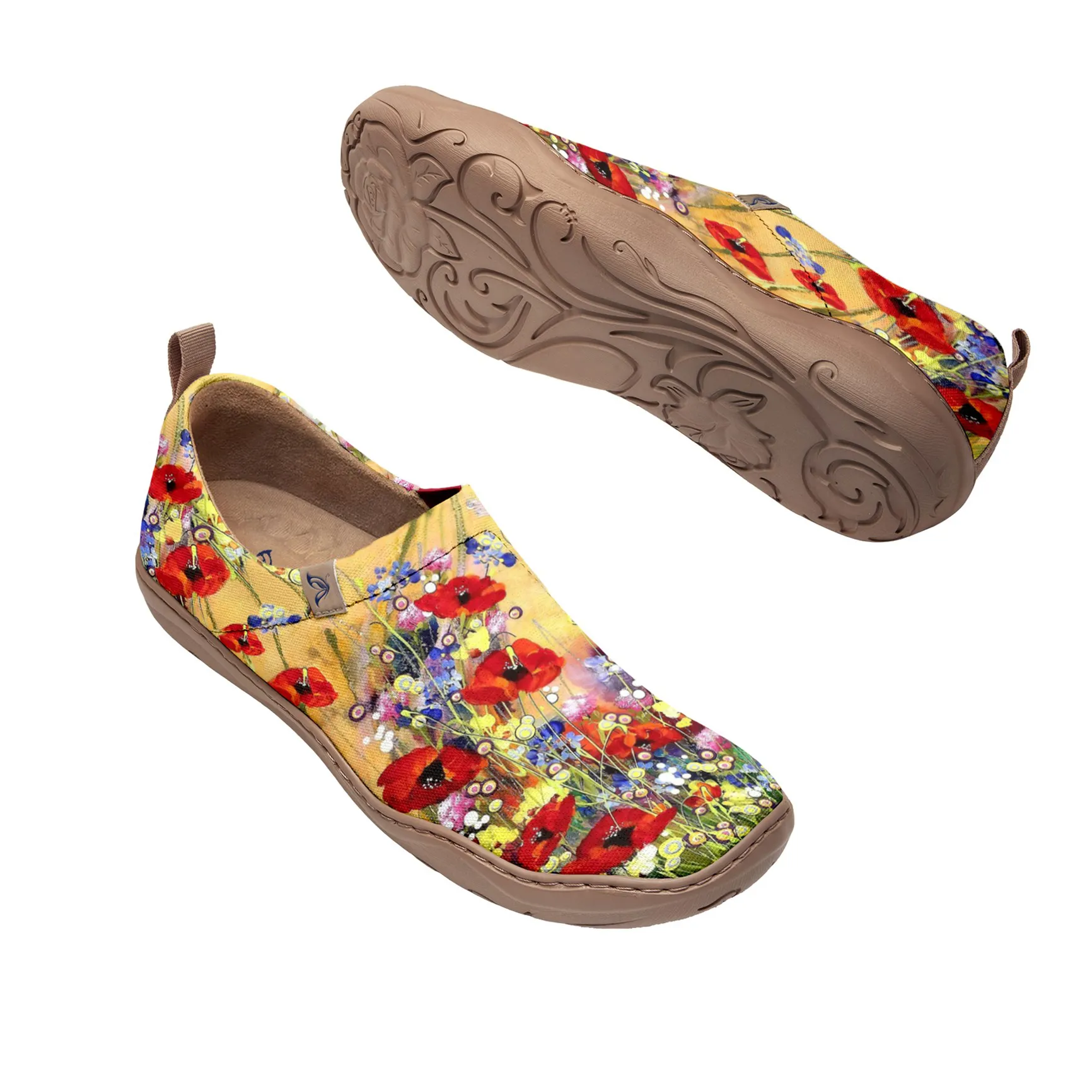 Yellow Wildflowers  Slip-On