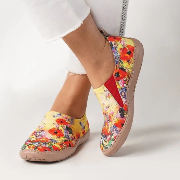 Yellow Wildflowers  Slip-On