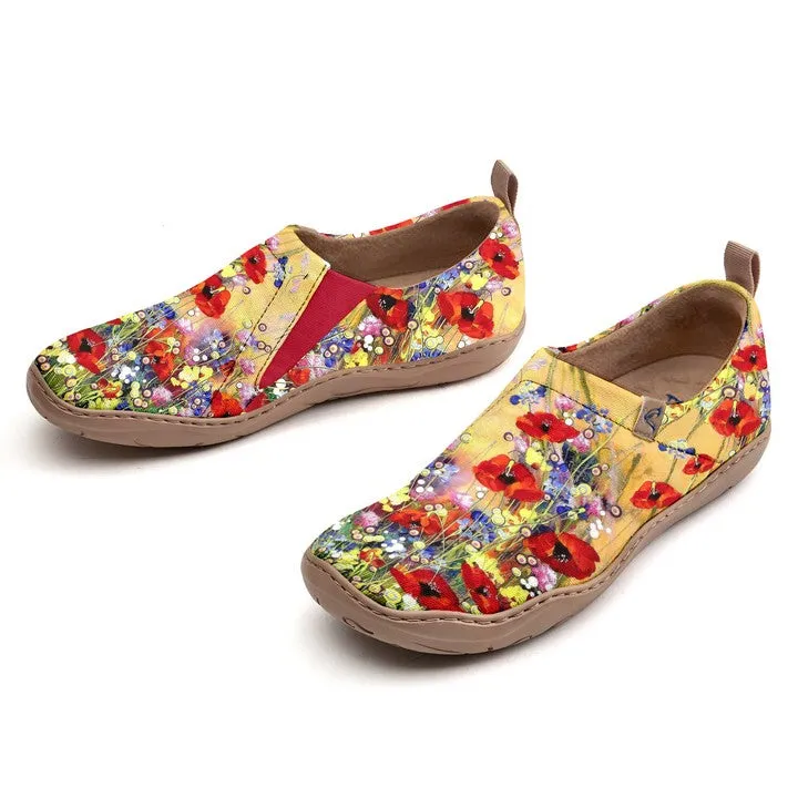Yellow Wildflowers  Slip-On