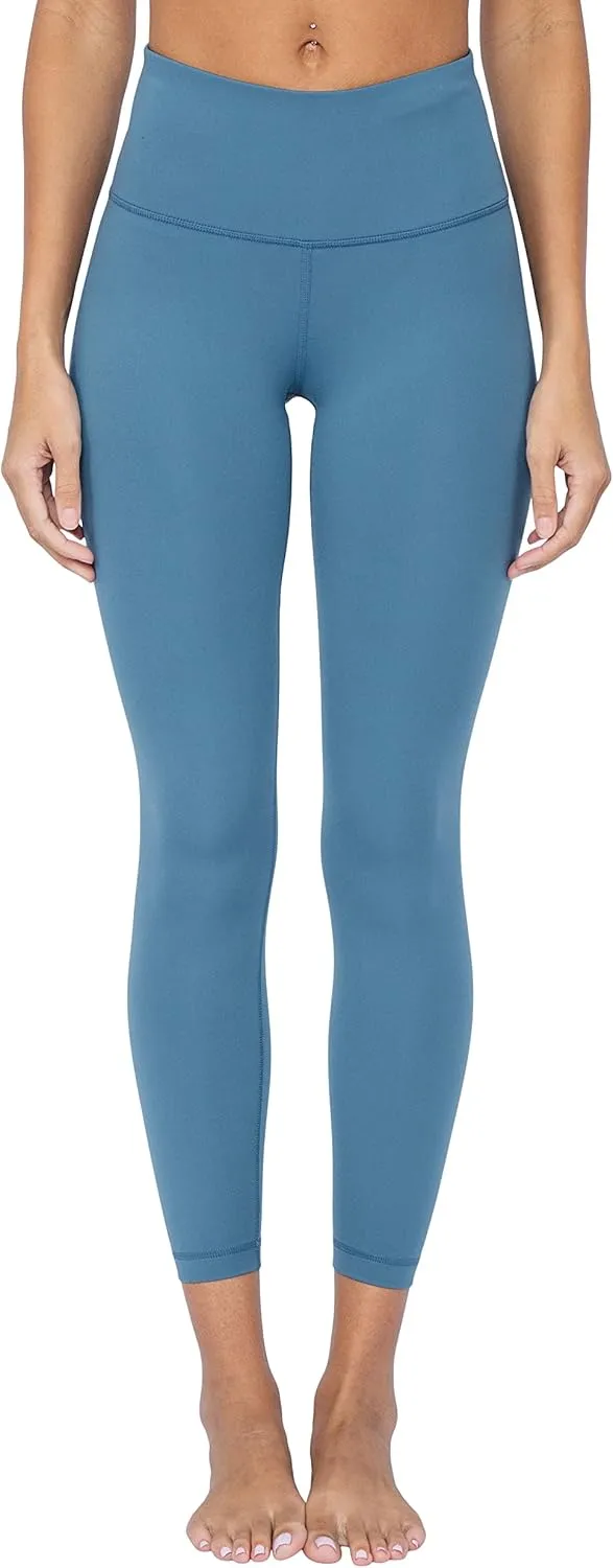 Yogalicious High Waist Squat Proof Criss Cross V-Back Ankle Length Leggings