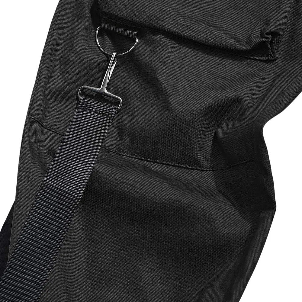 ZAFUL Men's Side Multi Flap Pockets Mid Waist Drawstring Cargo Jogger Pants Beam Feet Pants